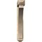 Ekena Millwork Thorton Arts and Crafts Rough Sawn Bracket w/ Offset Brace, Douglas Fir, 6"W x 38"D x 38"H BKT0604X38X38THR03RDF - alternate 2